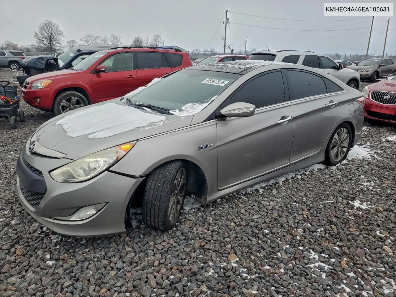 KMHEC4A46EA105631 2014 Hyundai Sonata Hybrid