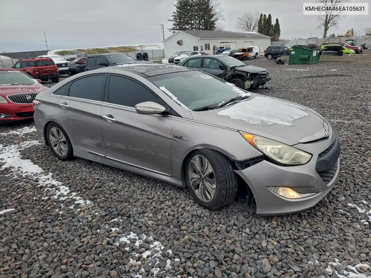 KMHEC4A46EA105631 2014 Hyundai Sonata Hybrid