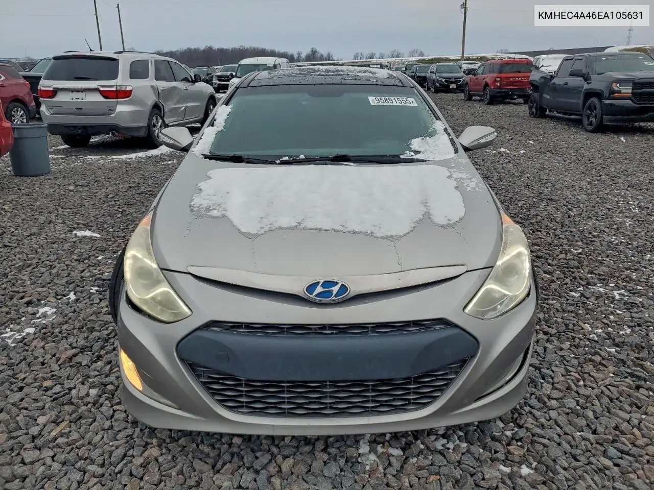 KMHEC4A46EA105631 2014 Hyundai Sonata Hybrid