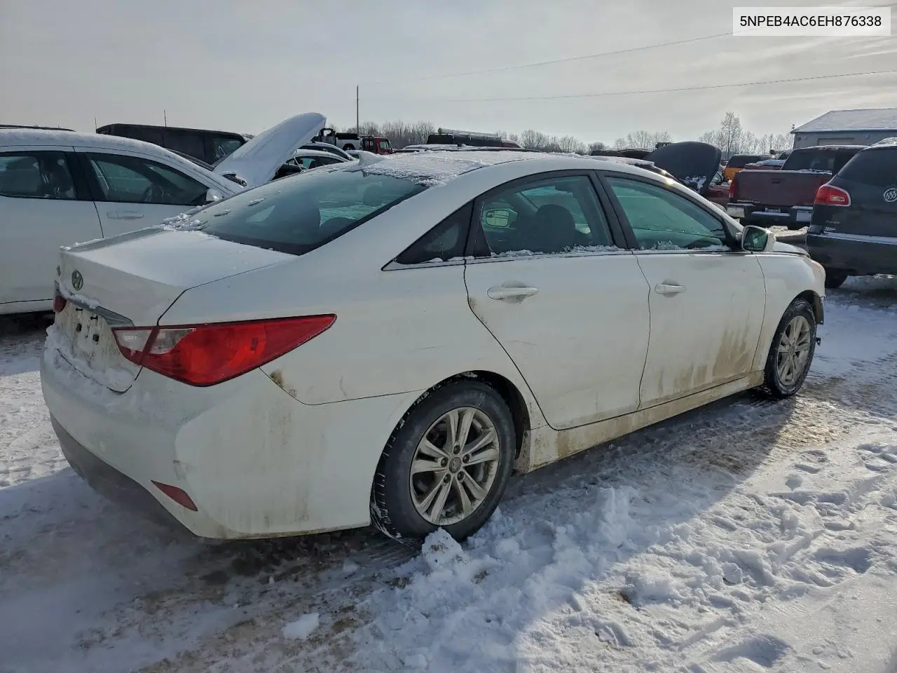 5NPEB4AC6EH876338 2014 Hyundai Sonata Gls