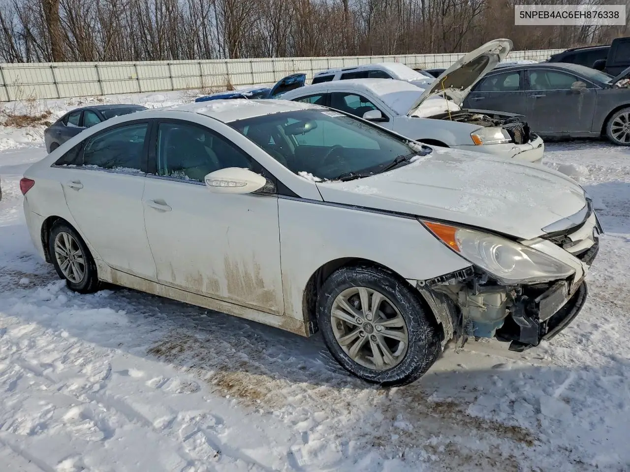 5NPEB4AC6EH876338 2014 Hyundai Sonata Gls