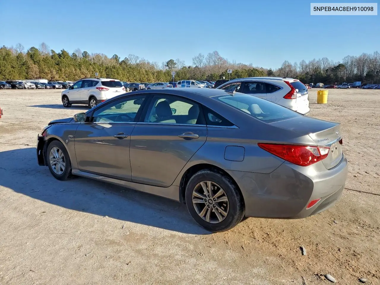 5NPEB4AC8EH910098 2014 Hyundai Sonata Gls