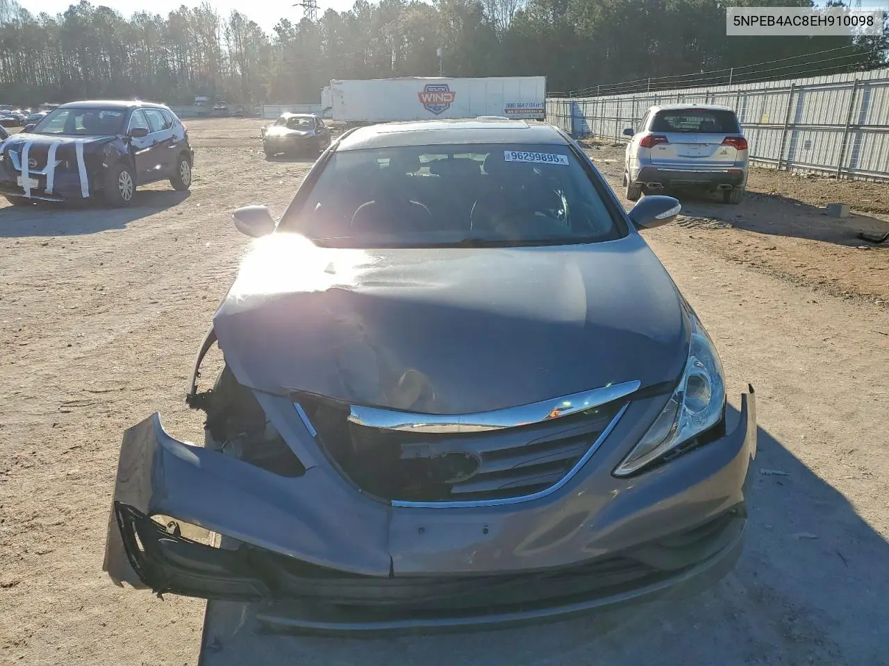 5NPEB4AC8EH910098 2014 Hyundai Sonata Gls