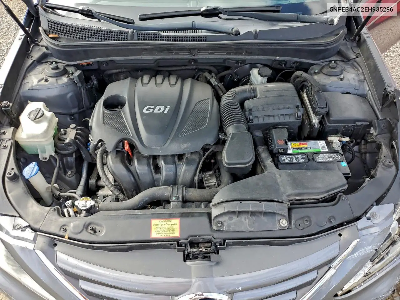 5NPEB4AC2EH935286 2014 Hyundai Sonata Gls