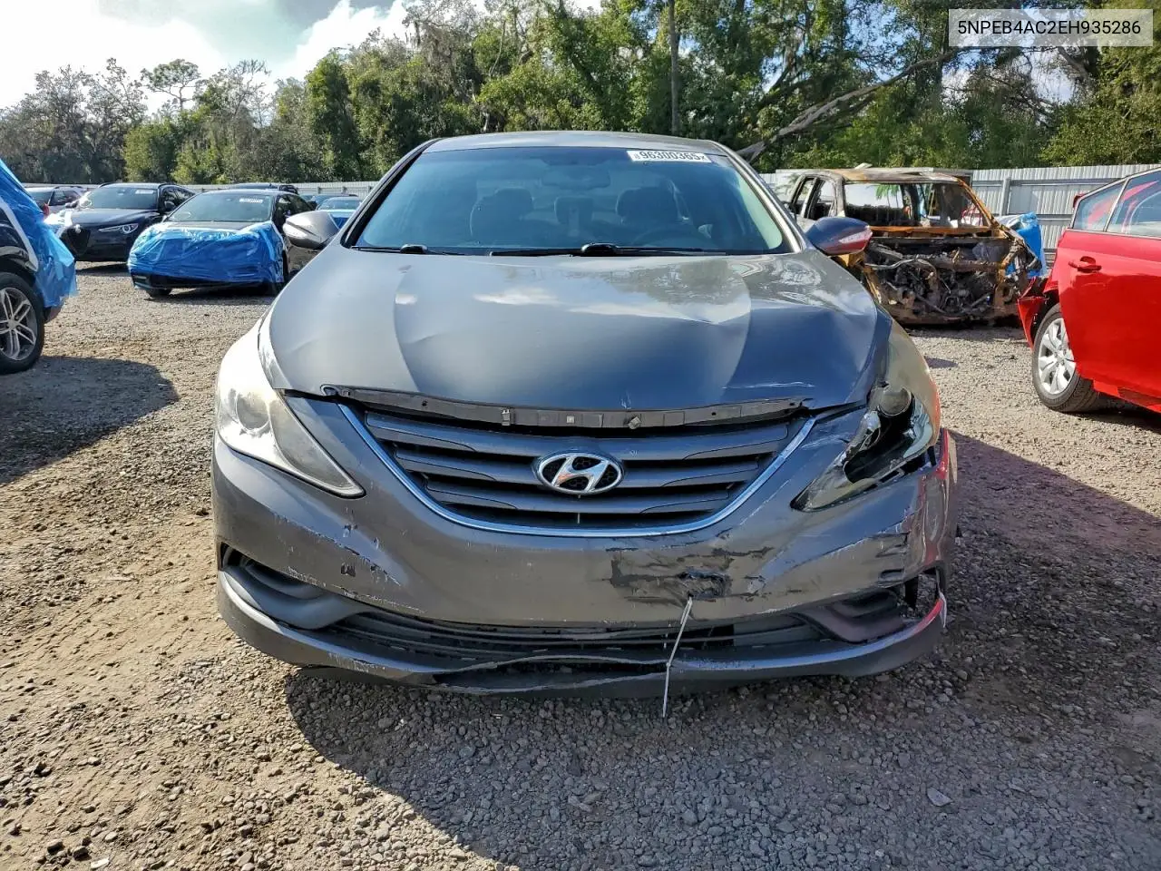 5NPEB4AC2EH935286 2014 Hyundai Sonata Gls