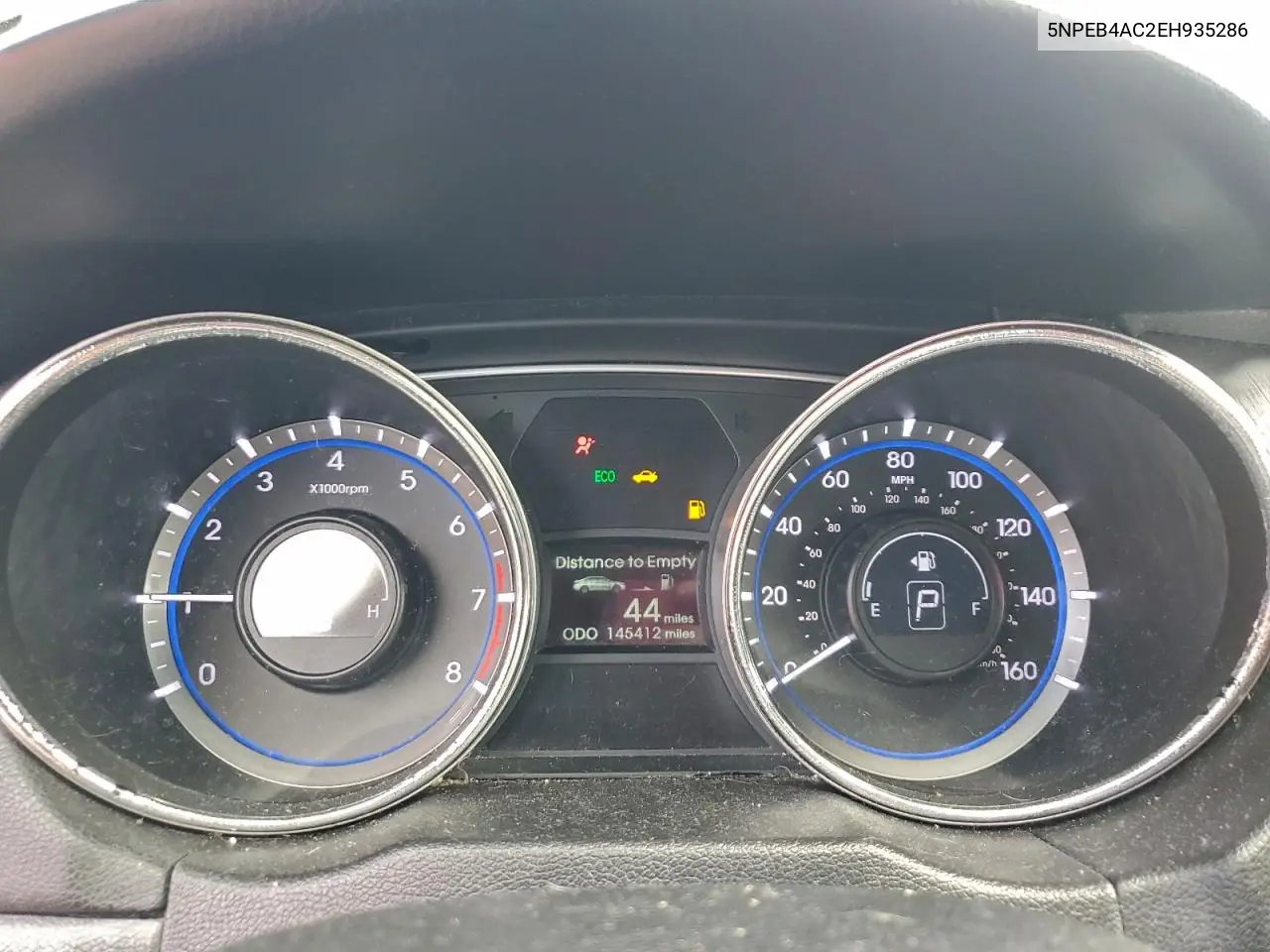 5NPEB4AC2EH935286 2014 Hyundai Sonata Gls