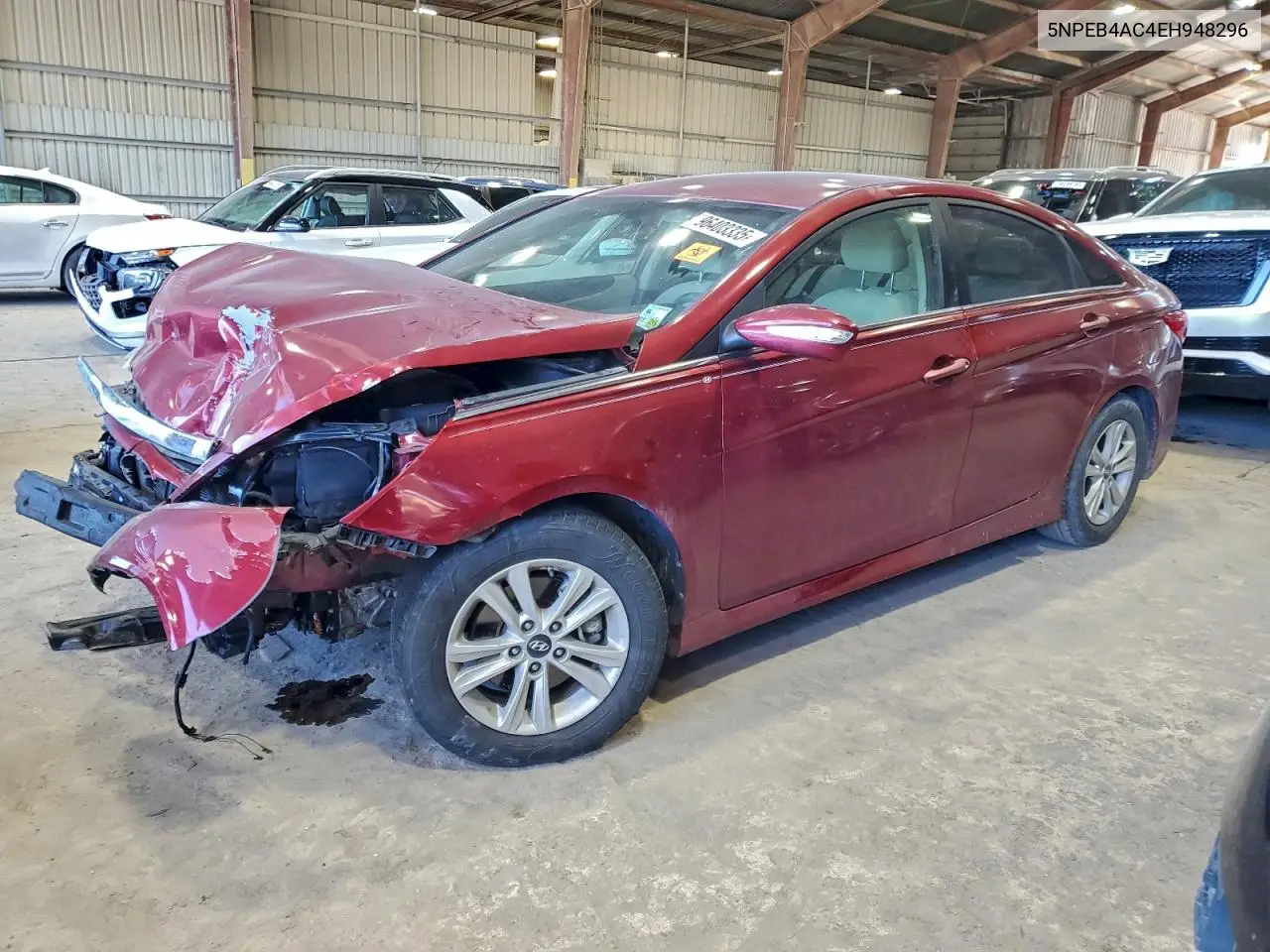 5NPEB4AC4EH948296 2014 Hyundai Sonata Gls