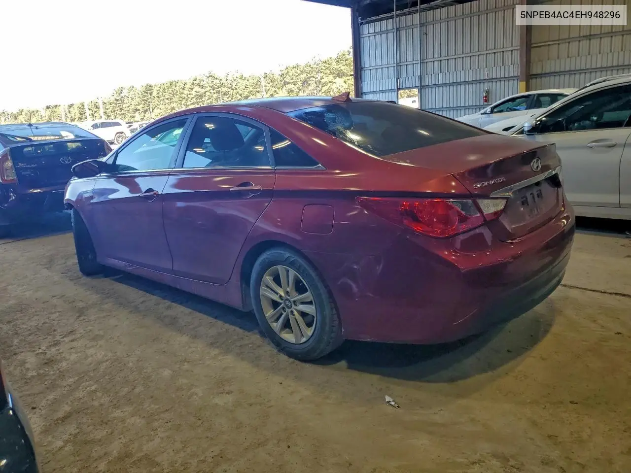 5NPEB4AC4EH948296 2014 Hyundai Sonata Gls