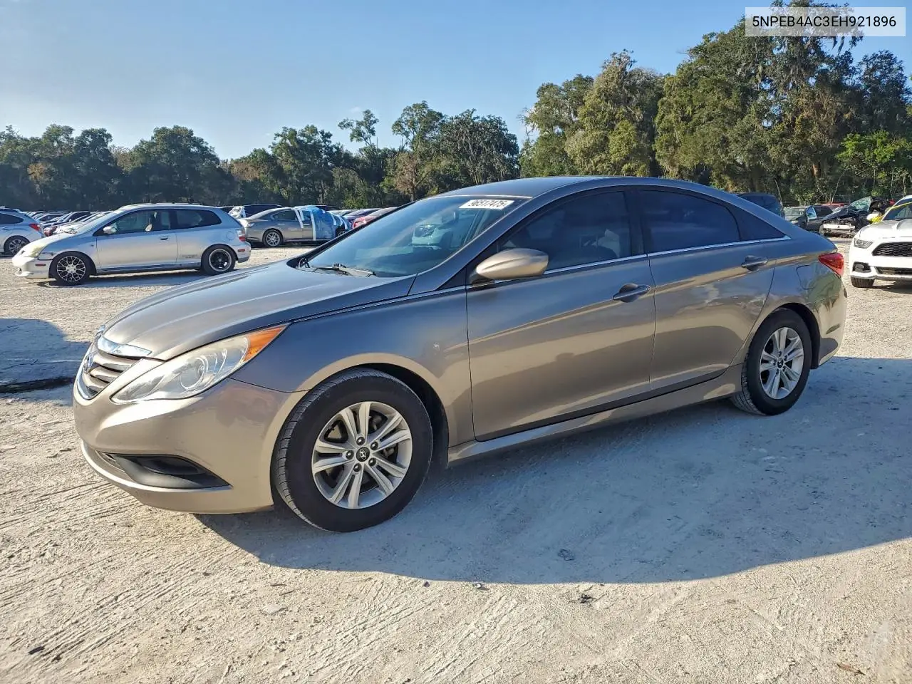 5NPEB4AC3EH921896 2014 Hyundai Sonata Gls
