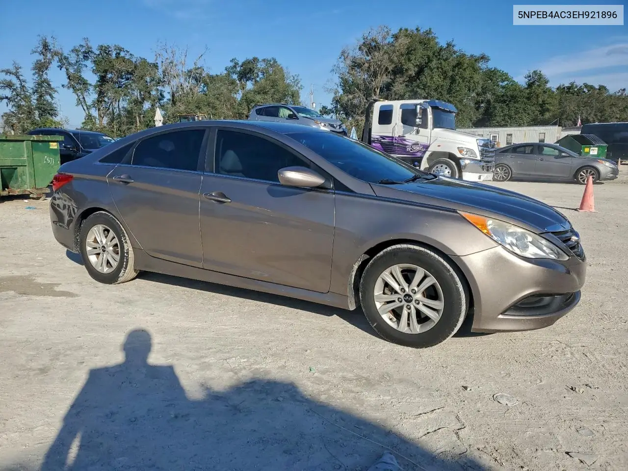 5NPEB4AC3EH921896 2014 Hyundai Sonata Gls