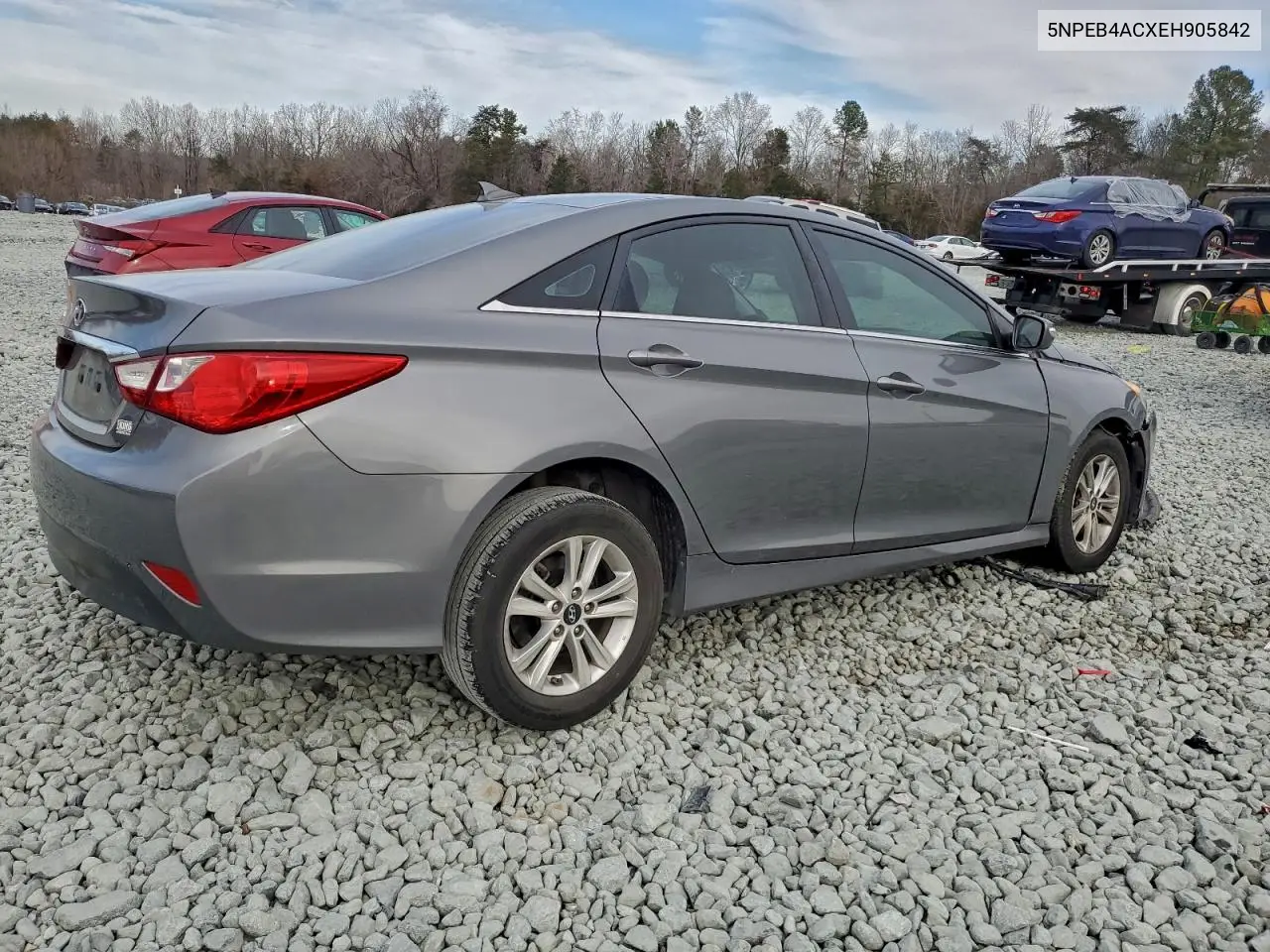 5NPEB4ACXEH905842 2014 Hyundai Sonata Gls