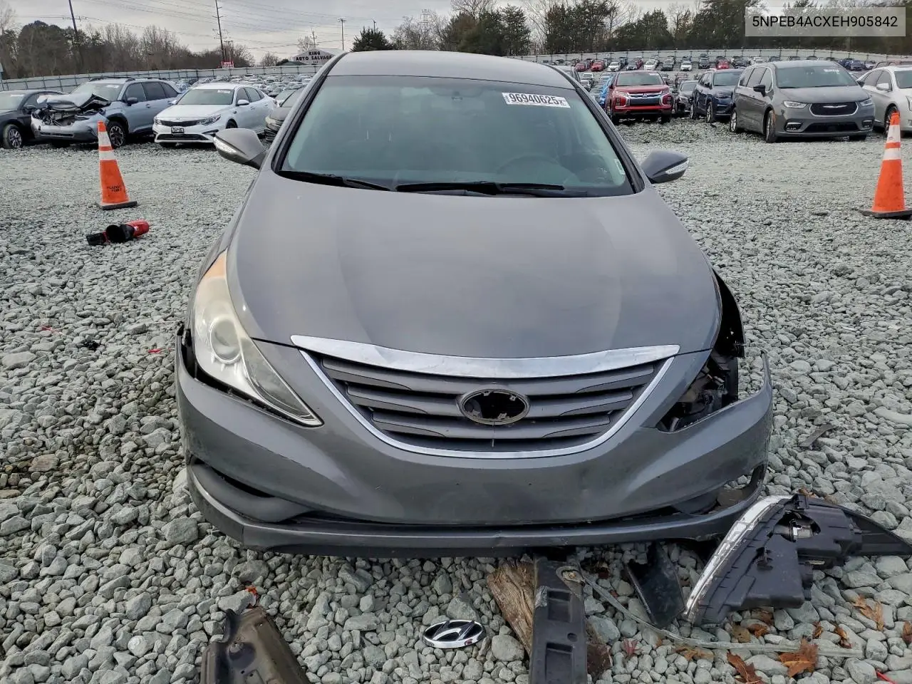 5NPEB4ACXEH905842 2014 Hyundai Sonata Gls