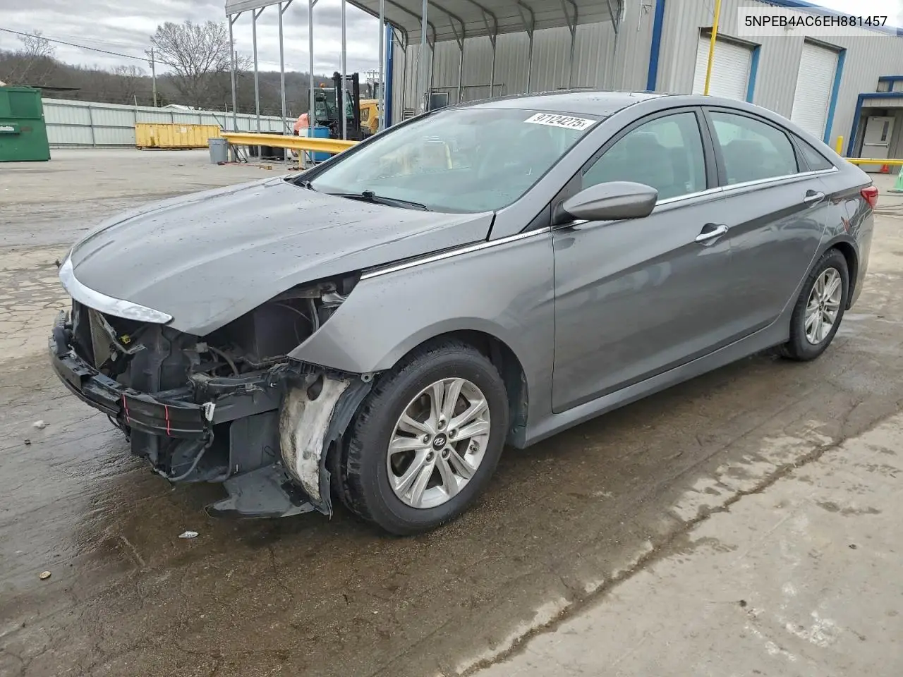 5NPEB4AC6EH881457 2014 Hyundai Sonata Gls