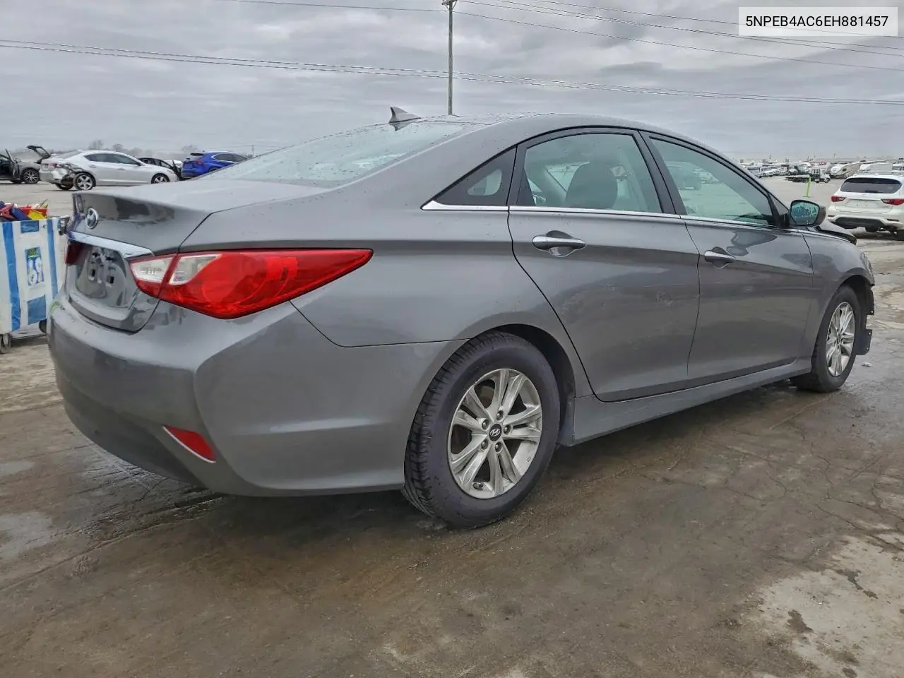 5NPEB4AC6EH881457 2014 Hyundai Sonata Gls