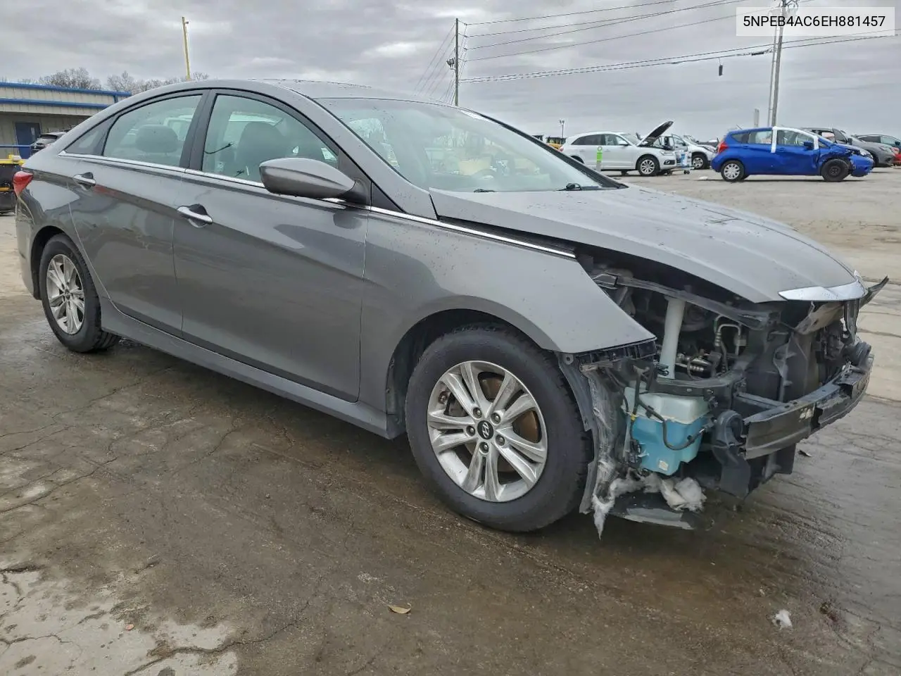 5NPEB4AC6EH881457 2014 Hyundai Sonata Gls