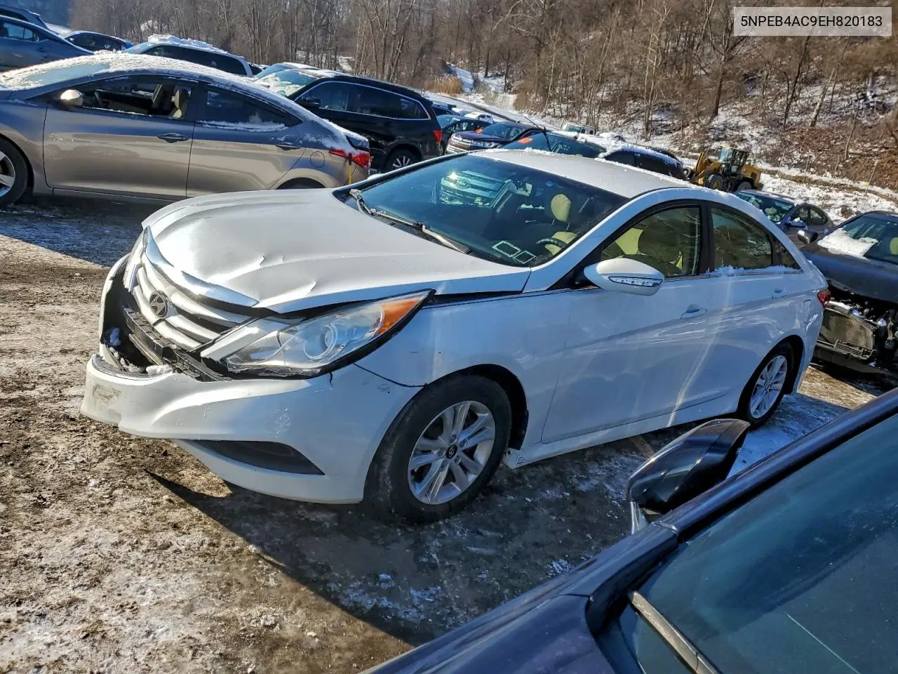 5NPEB4AC9EH820183 2014 Hyundai Sonata Gls