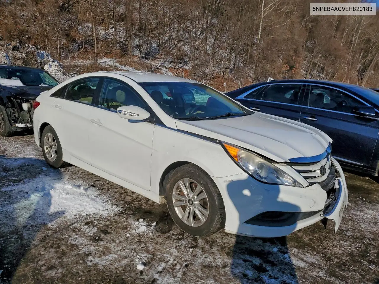 5NPEB4AC9EH820183 2014 Hyundai Sonata Gls