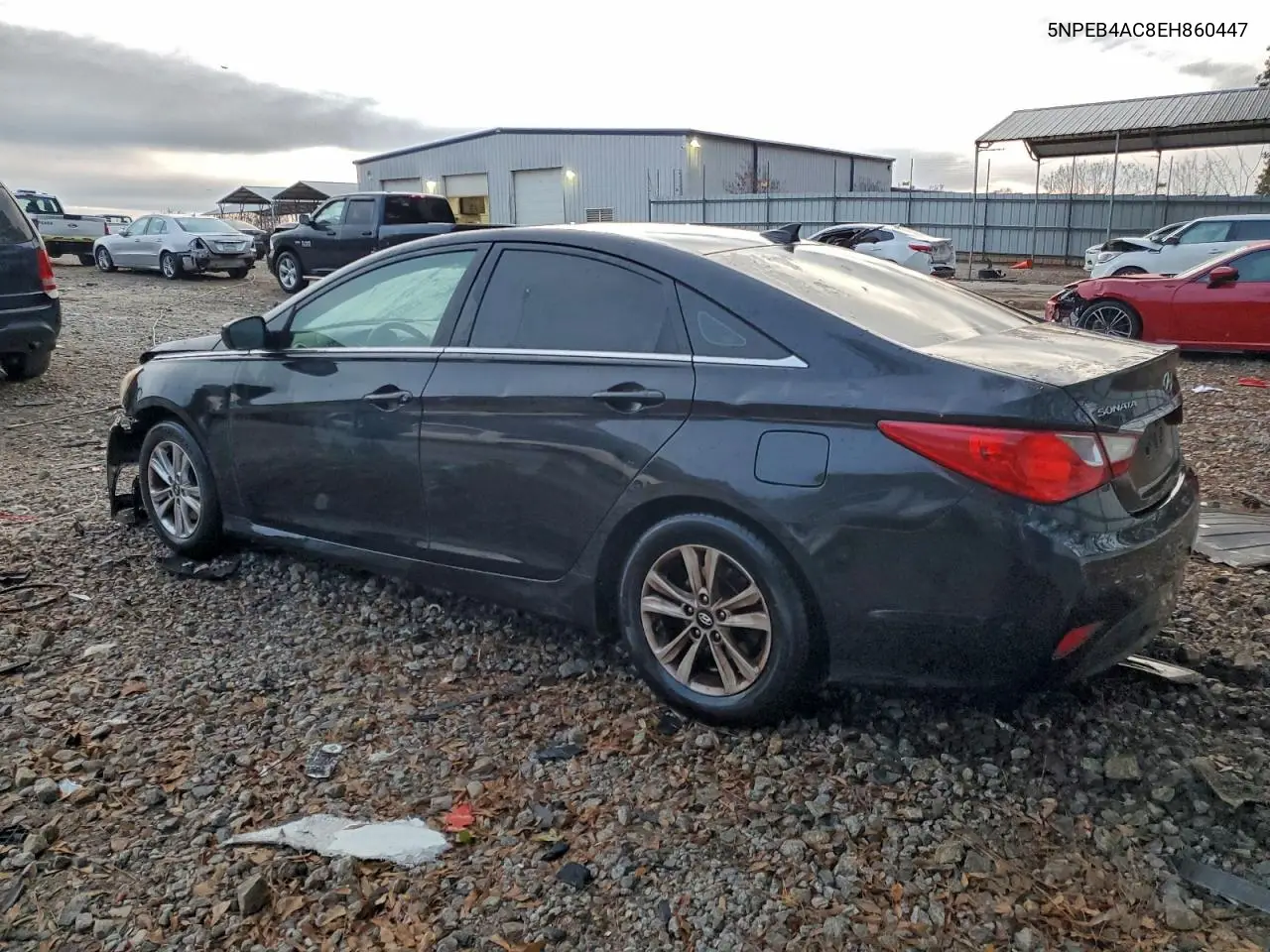 5NPEB4AC8EH860447 2014 Hyundai Sonata Gls