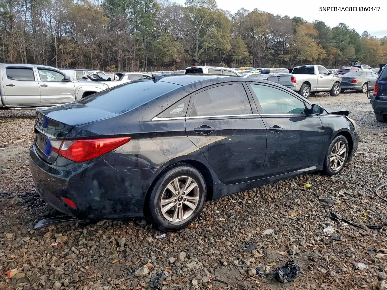 5NPEB4AC8EH860447 2014 Hyundai Sonata Gls