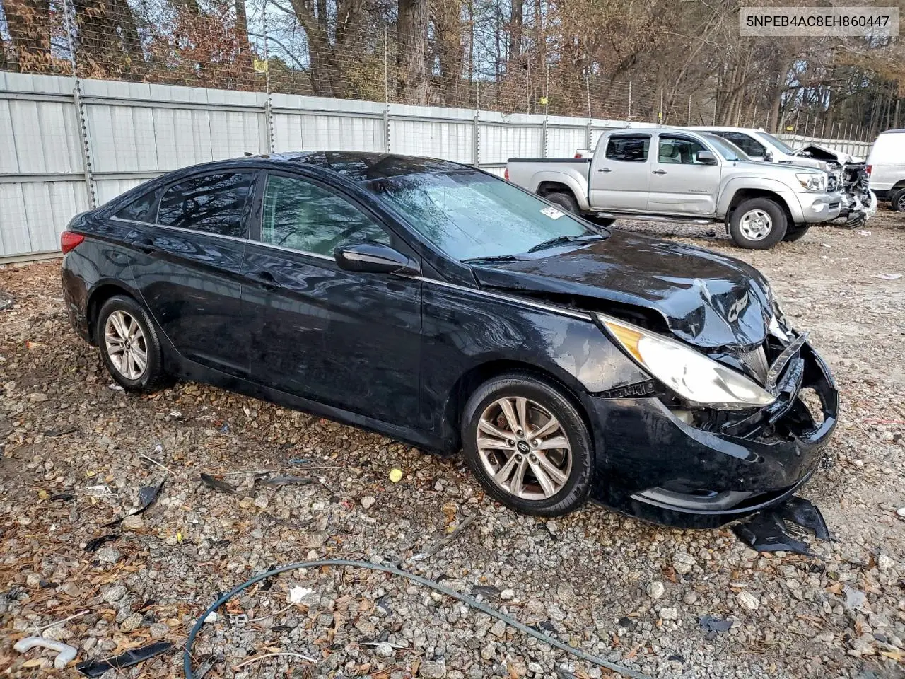 5NPEB4AC8EH860447 2014 Hyundai Sonata Gls