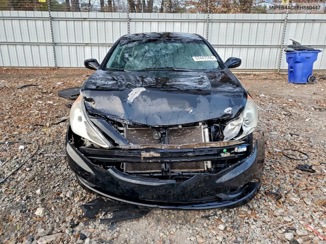 5NPEB4AC8EH860447 2014 Hyundai Sonata Gls