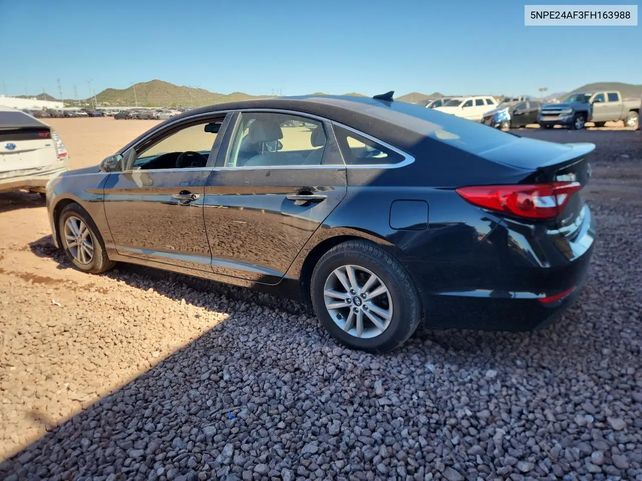 5NPE24AF3FH163988 2015 Hyundai Sonata Se