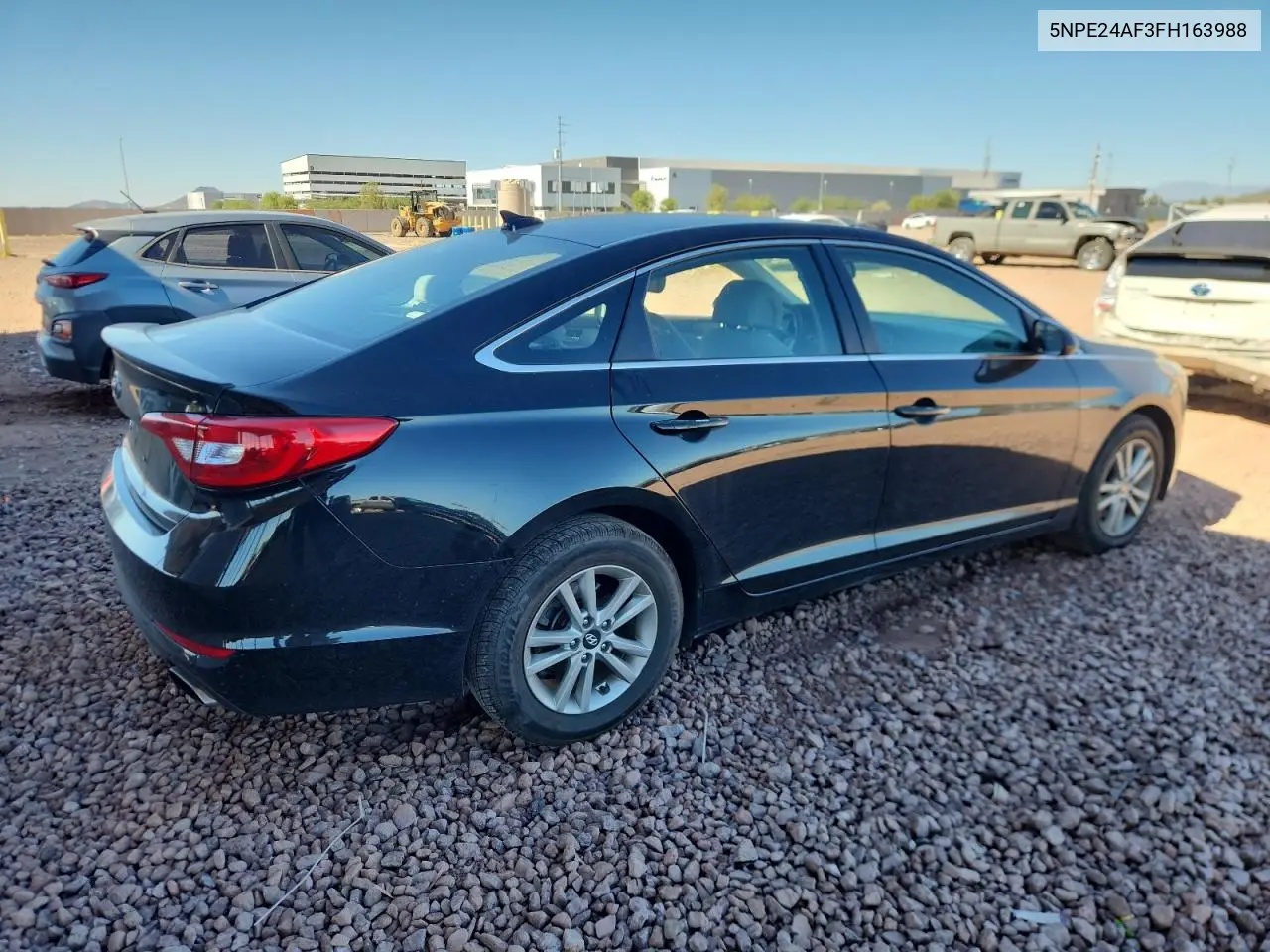 5NPE24AF3FH163988 2015 Hyundai Sonata Se