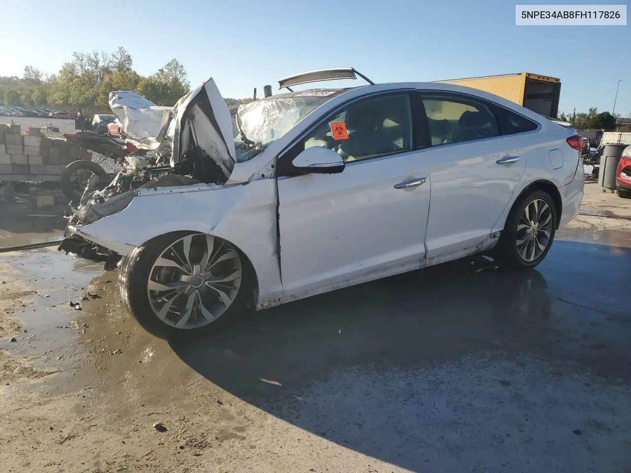5NPE34AB8FH117826 2015 Hyundai Sonata Sport