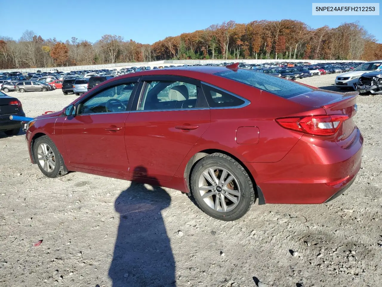5NPE24AF5FH212253 2015 Hyundai Sonata Se