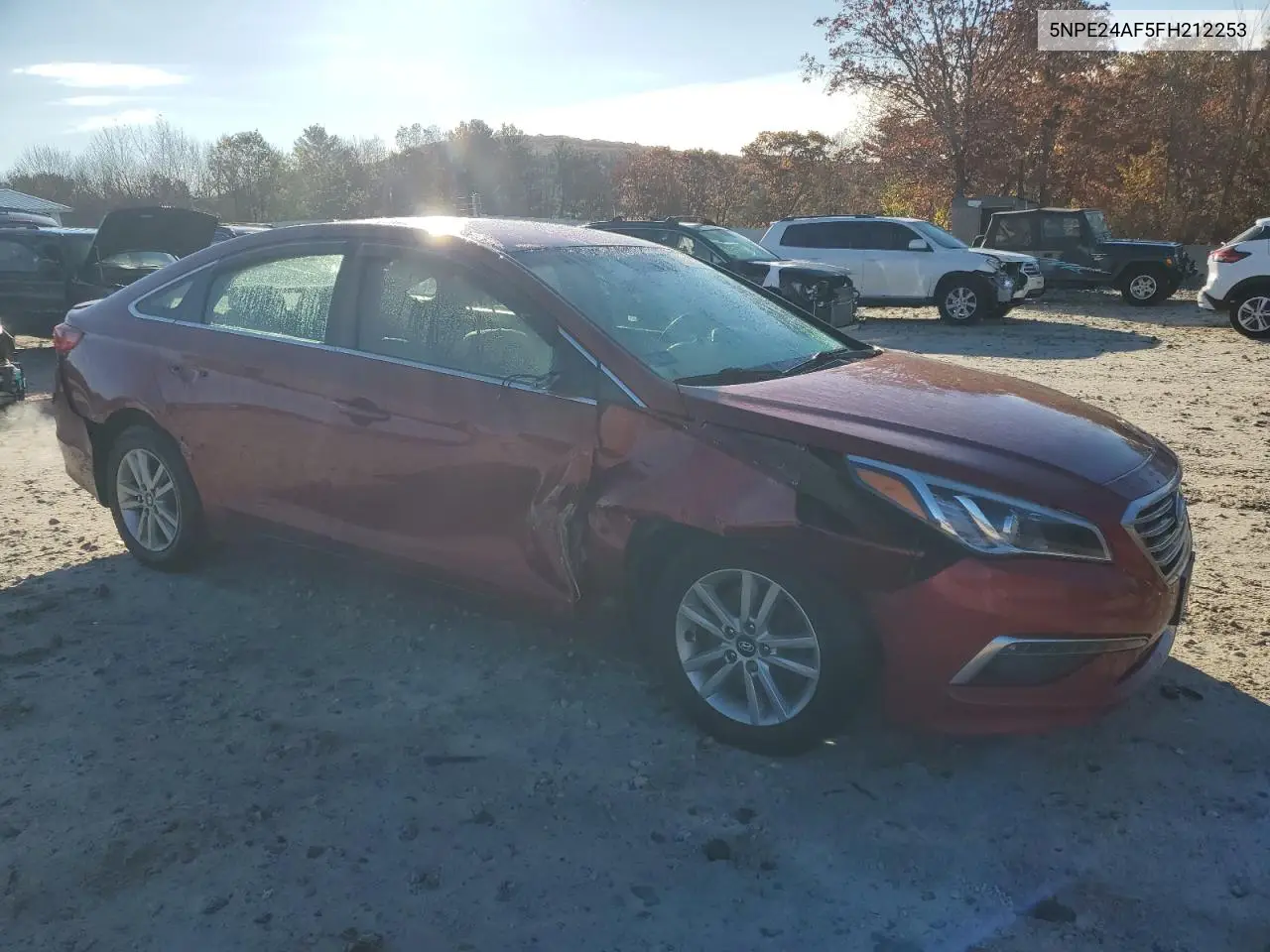 5NPE24AF5FH212253 2015 Hyundai Sonata Se