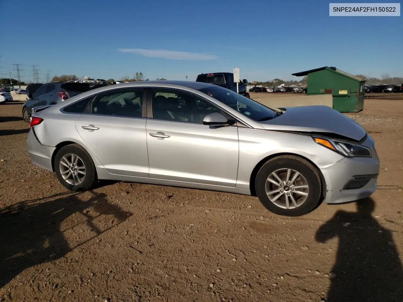 5NPE24AF2FH150522 2015 Hyundai Sonata Se