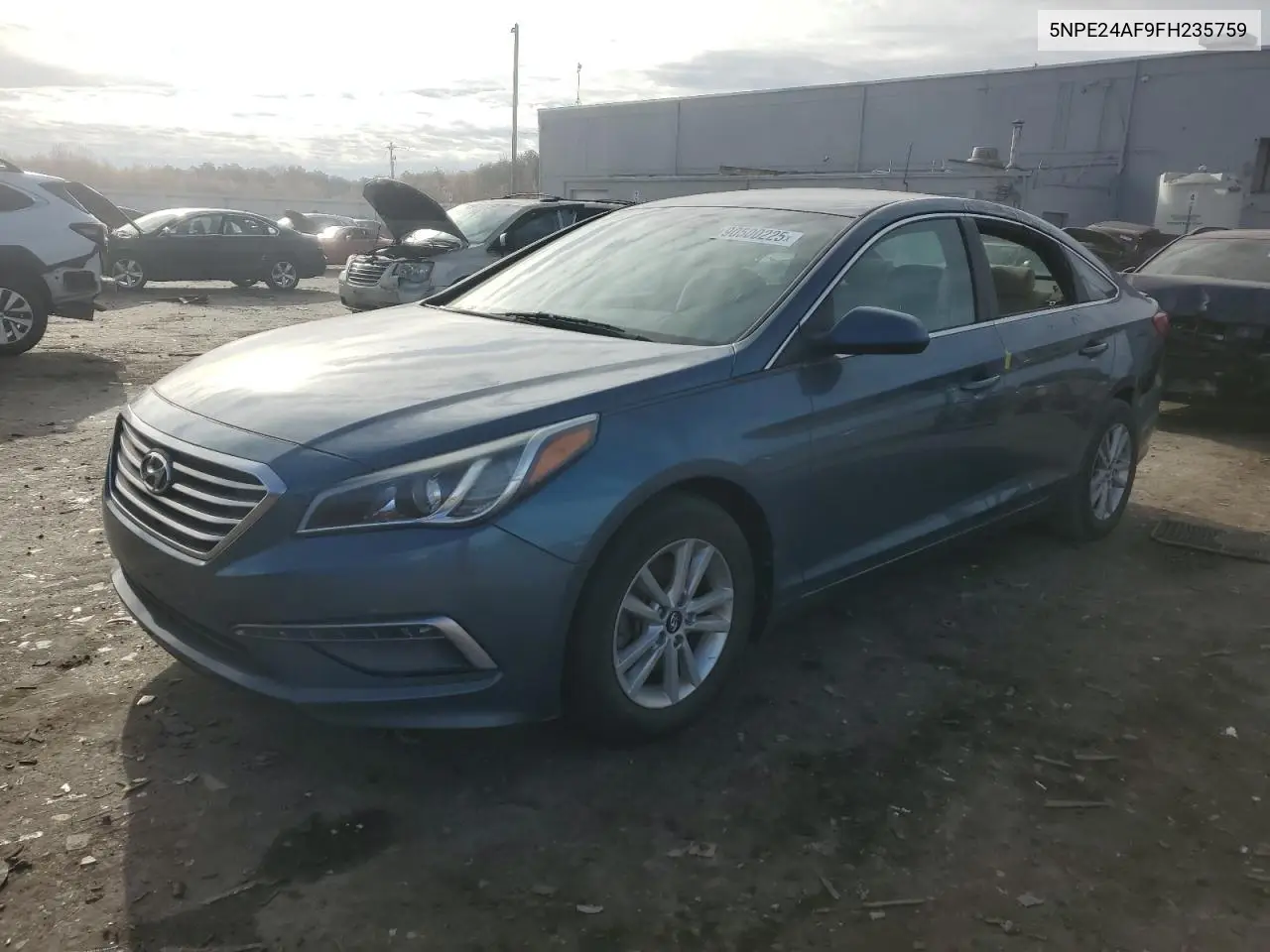 5NPE24AF9FH235759 2015 Hyundai Sonata Se