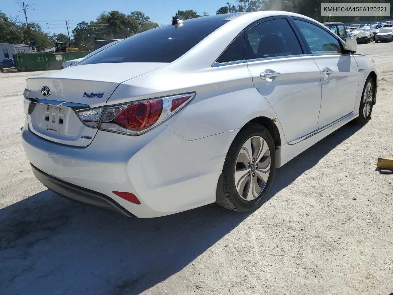 KMHEC4A45FA120221 2015 Hyundai Sonata Hybrid