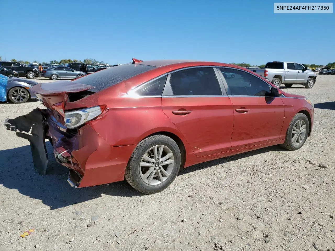 5NPE24AF4FH217850 2015 Hyundai Sonata Se