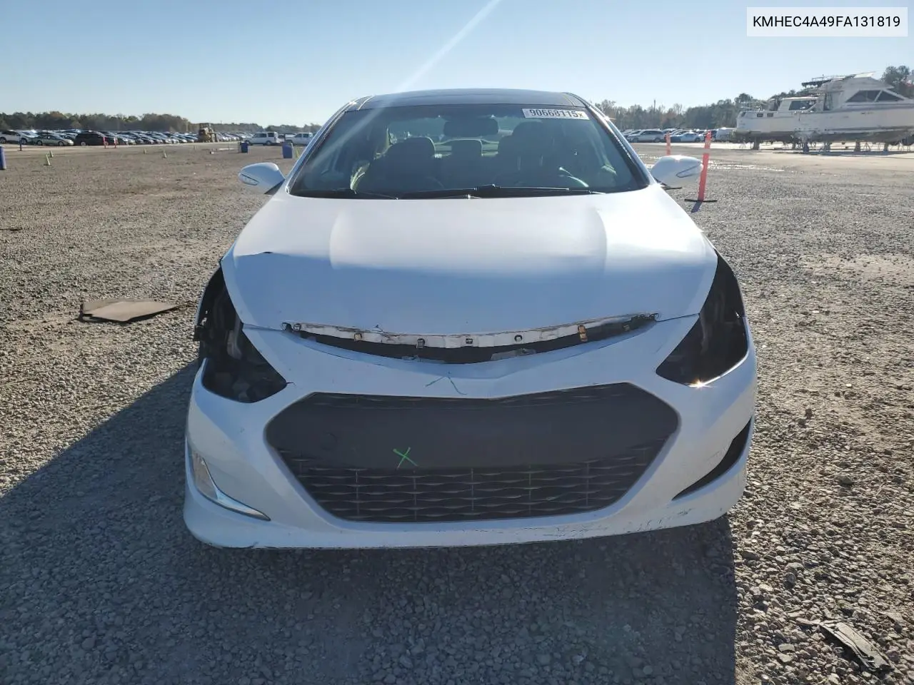 KMHEC4A49FA131819 2015 Hyundai Sonata Hybrid