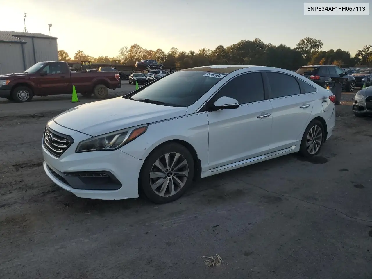 5NPE34AF1FH067113 2015 Hyundai Sonata Sport