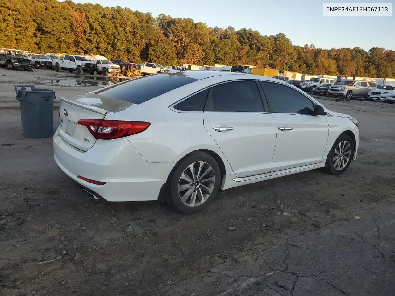 5NPE34AF1FH067113 2015 Hyundai Sonata Sport