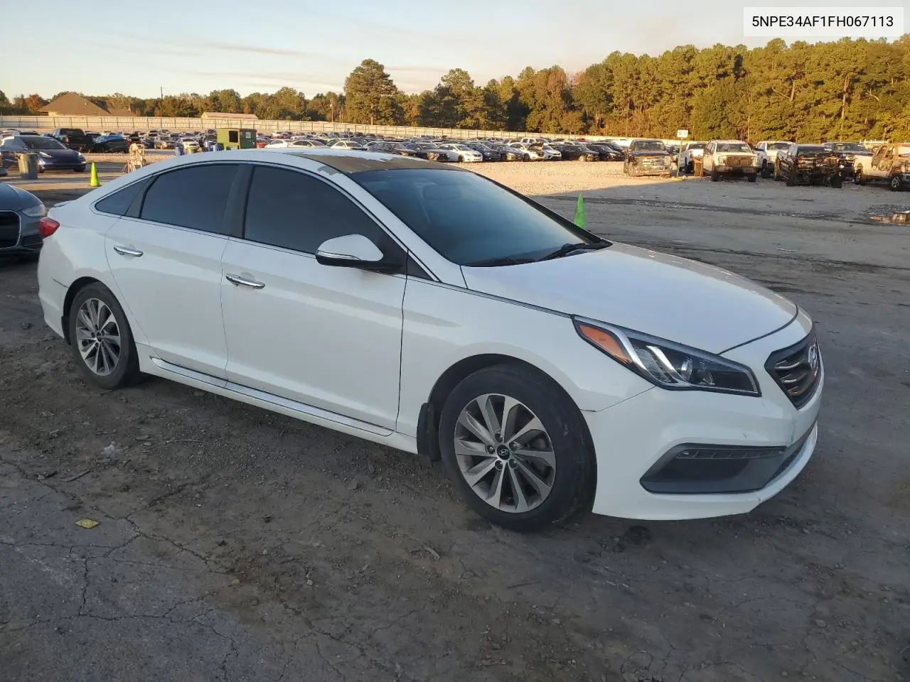 5NPE34AF1FH067113 2015 Hyundai Sonata Sport