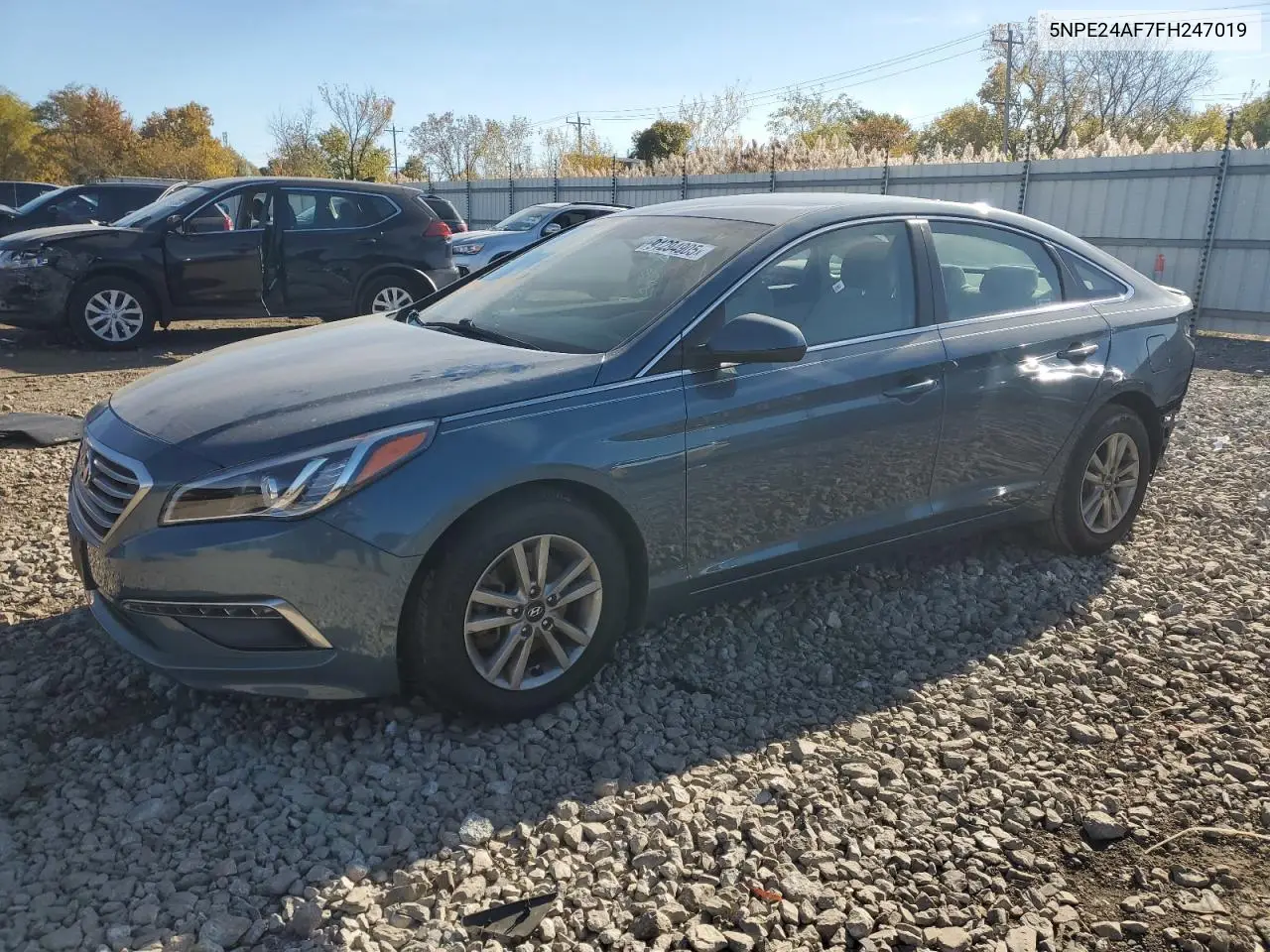 5NPE24AF7FH247019 2015 Hyundai Sonata Se