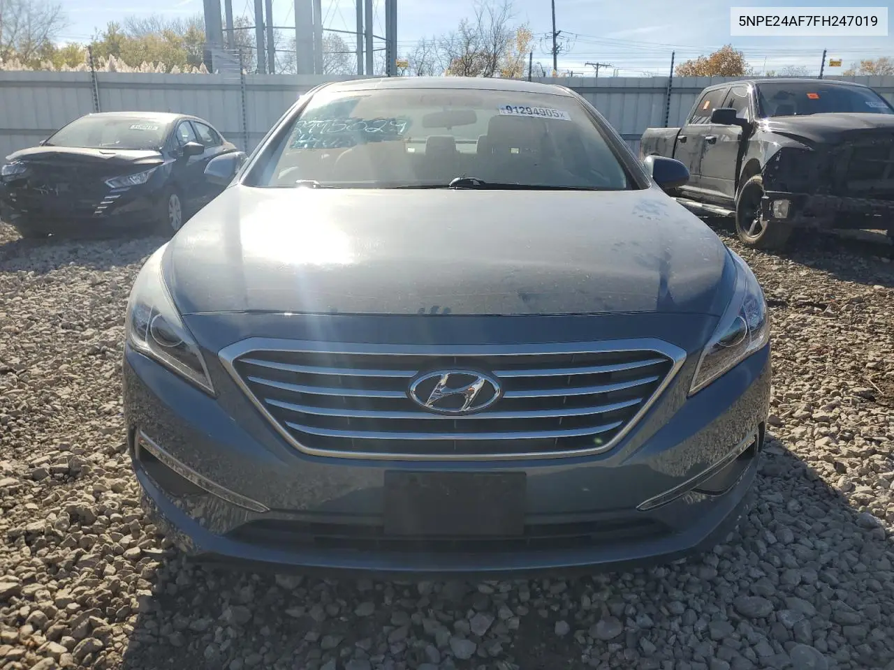 5NPE24AF7FH247019 2015 Hyundai Sonata Se