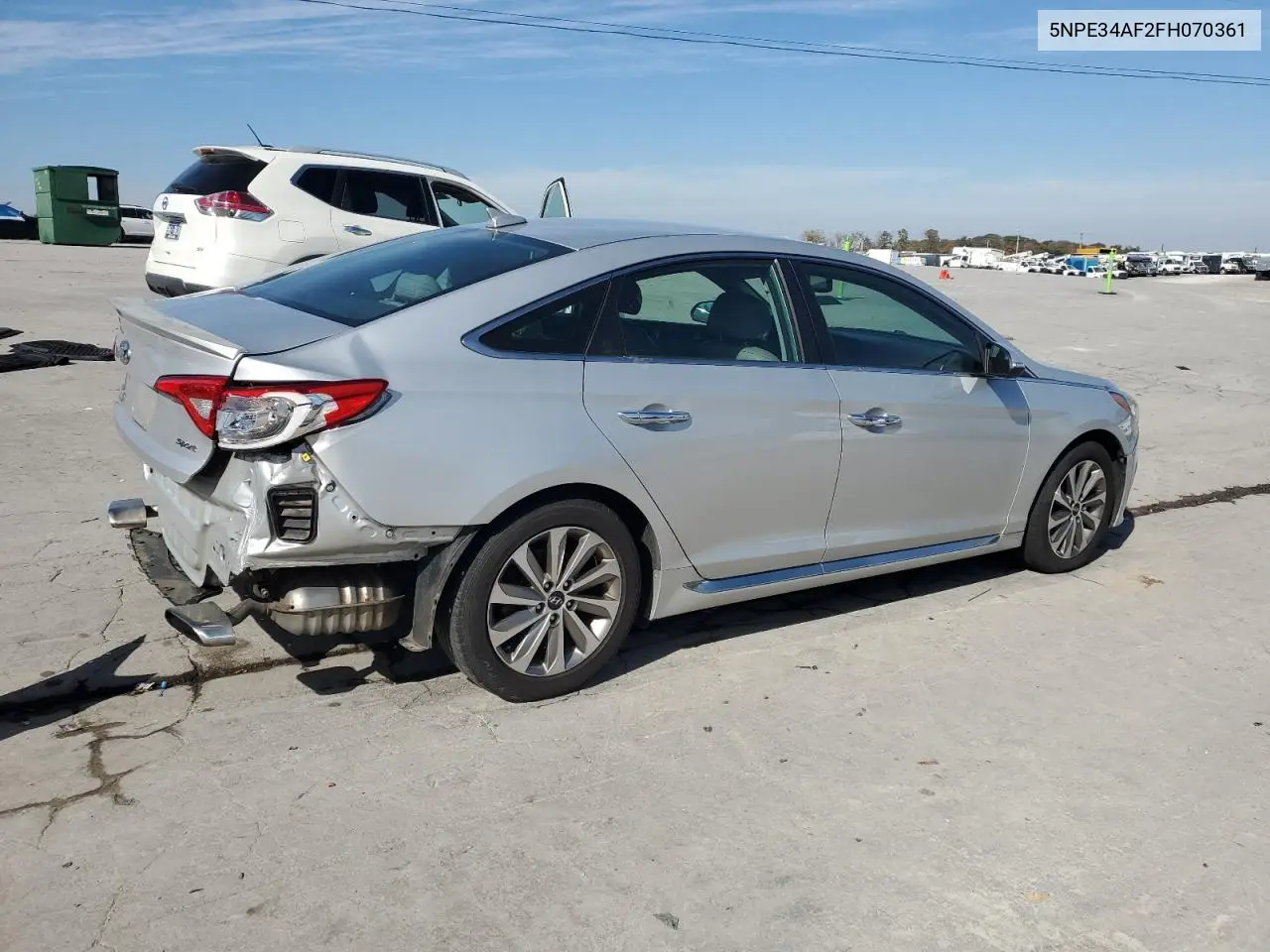 5NPE34AF2FH070361 2015 Hyundai Sonata Sport