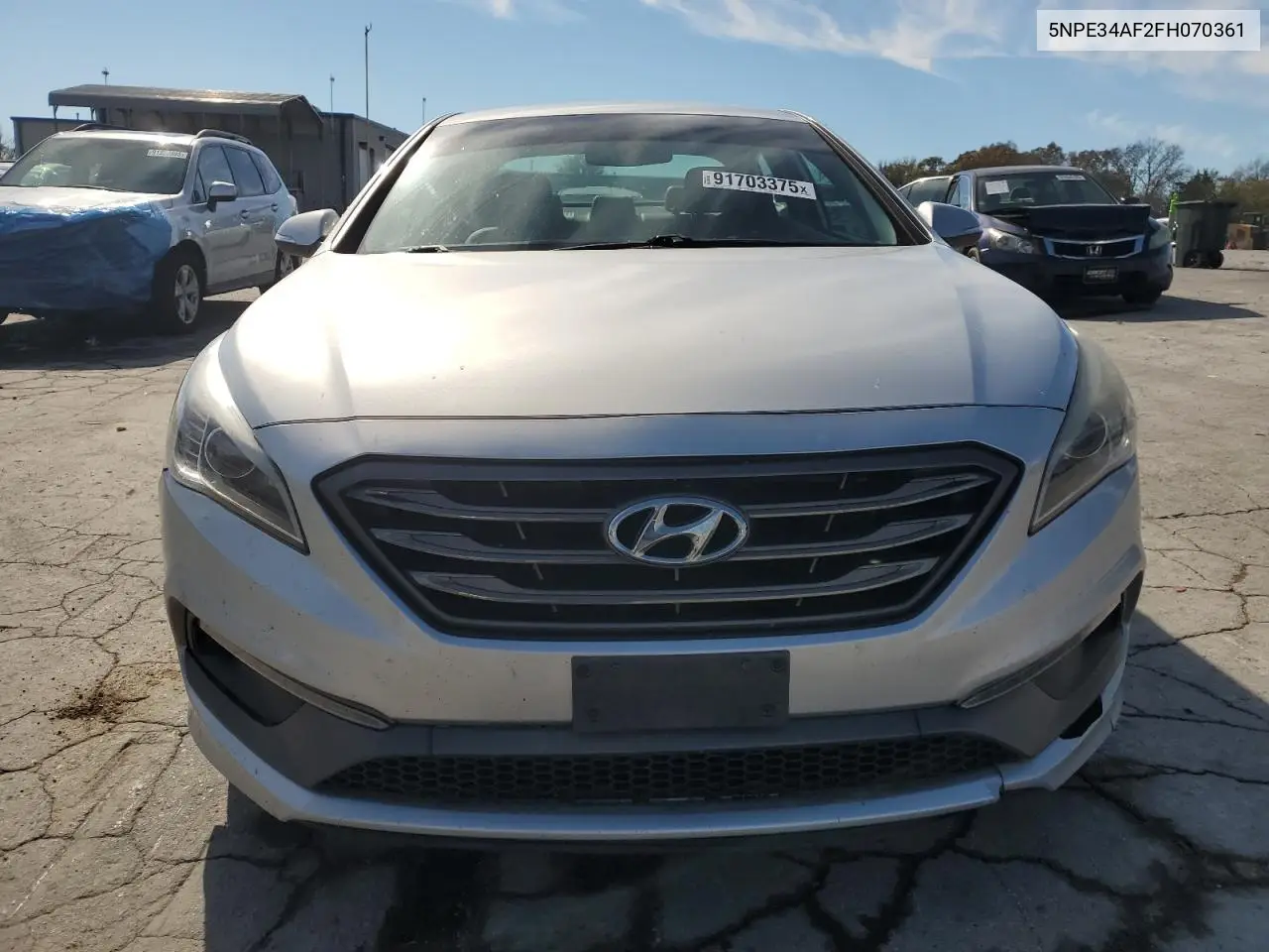 5NPE34AF2FH070361 2015 Hyundai Sonata Sport
