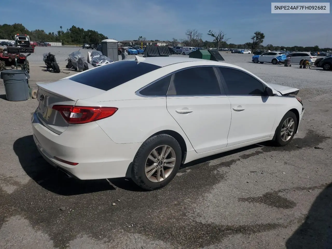 5NPE24AF7FH092682 2015 Hyundai Sonata Se