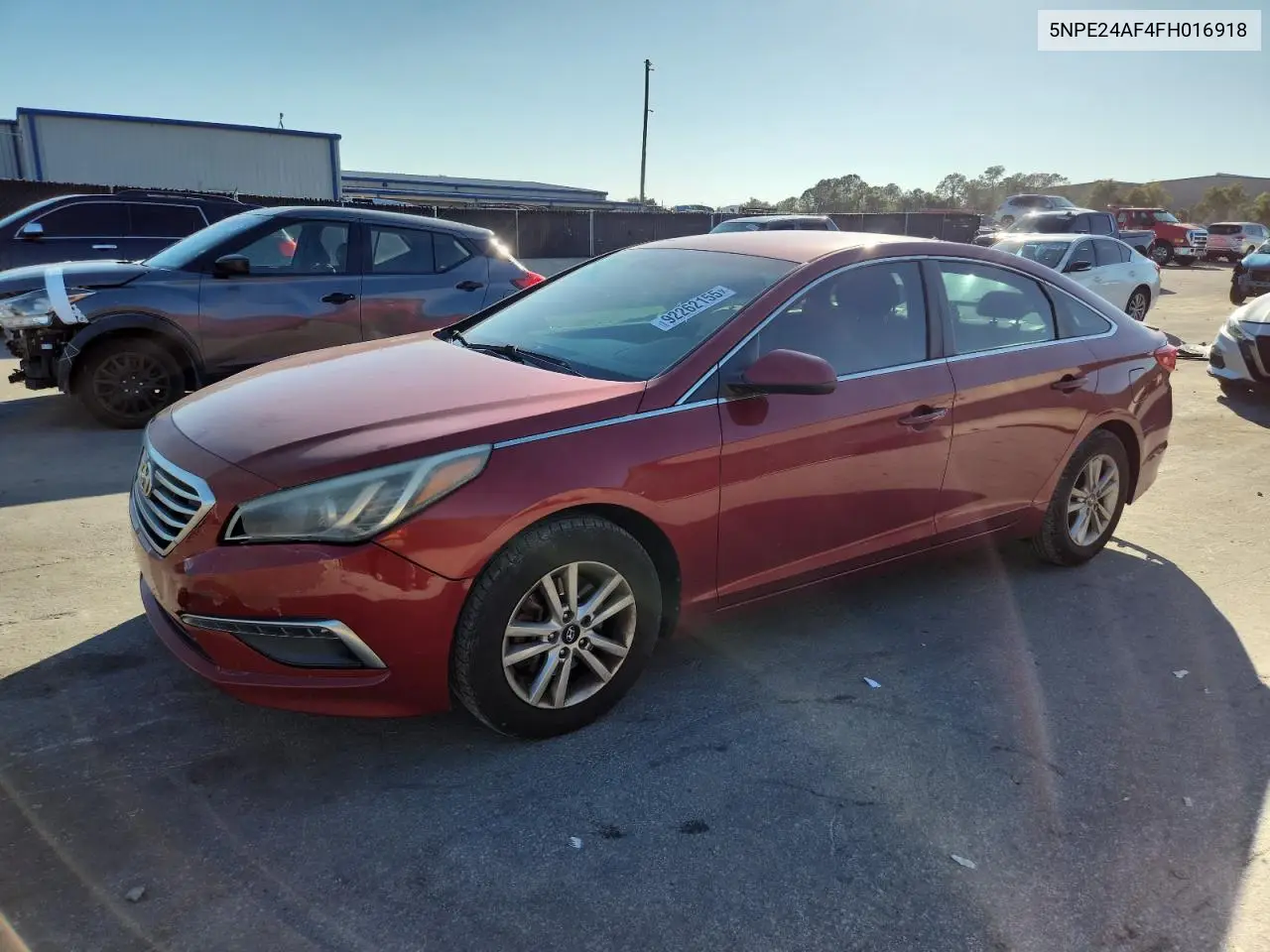 5NPE24AF4FH016918 2015 Hyundai Sonata Se