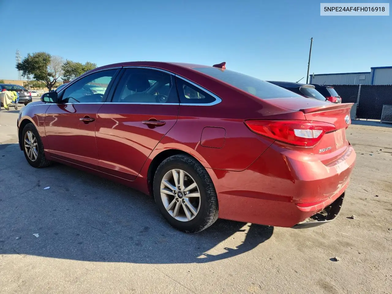 5NPE24AF4FH016918 2015 Hyundai Sonata Se