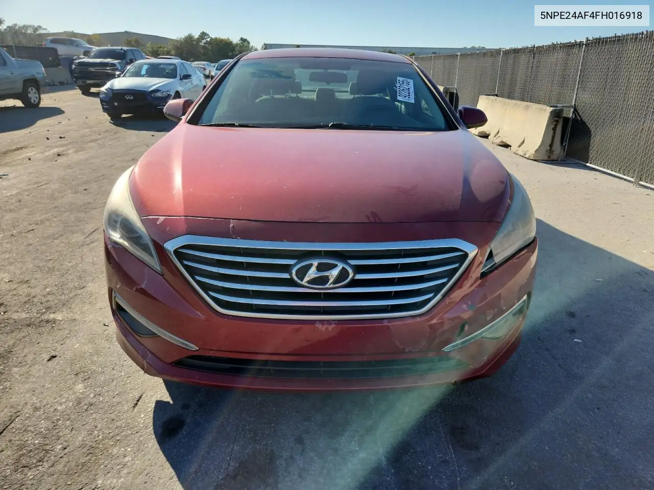 5NPE24AF4FH016918 2015 Hyundai Sonata Se