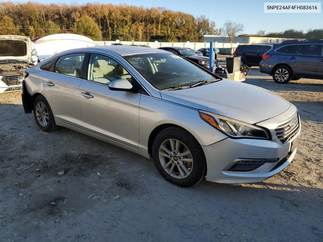 5NPE24AF4FH083616 2015 Hyundai Sonata Se