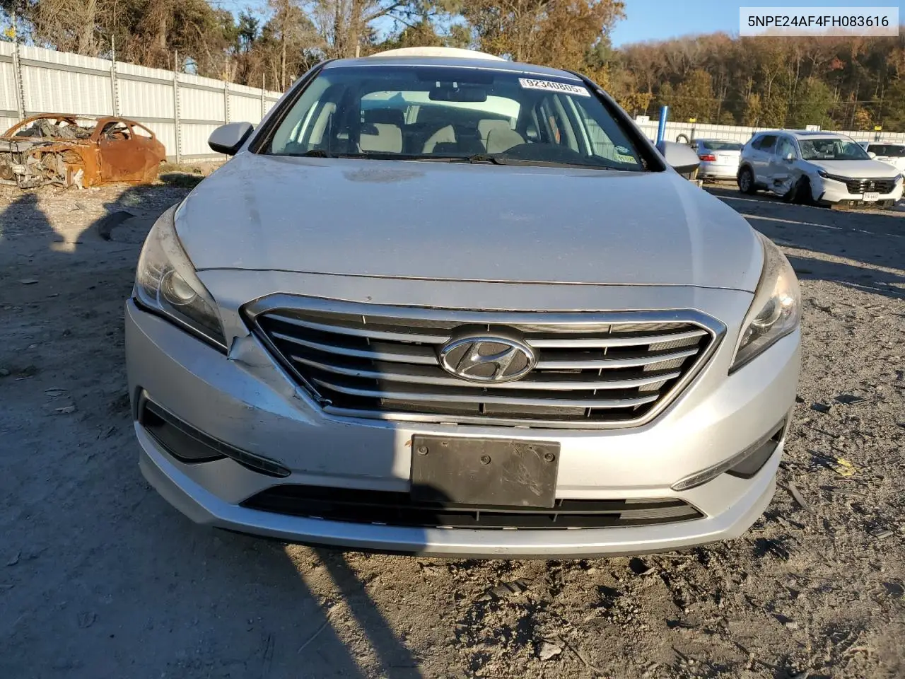 5NPE24AF4FH083616 2015 Hyundai Sonata Se