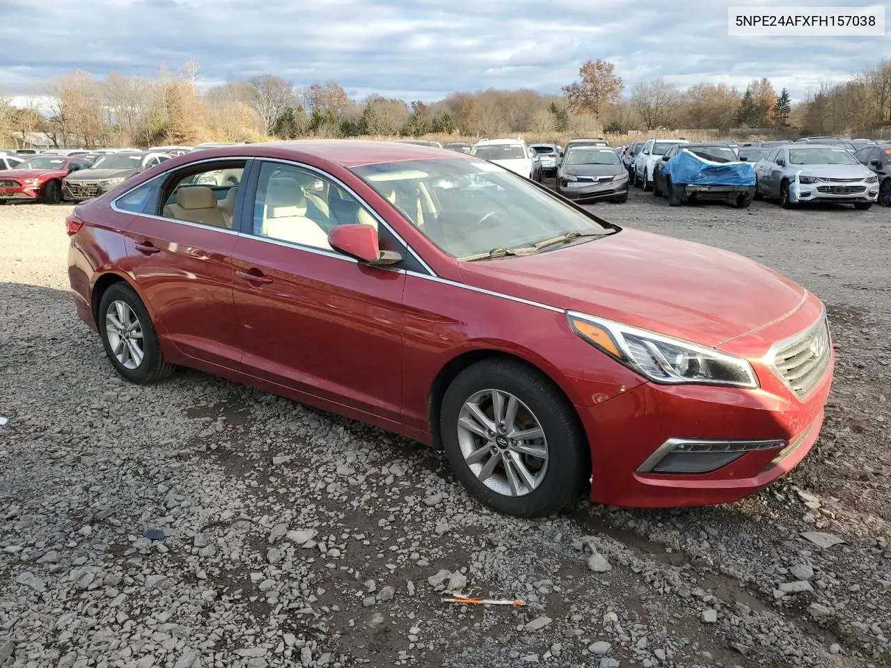 5NPE24AFXFH157038 2015 Hyundai Sonata Se