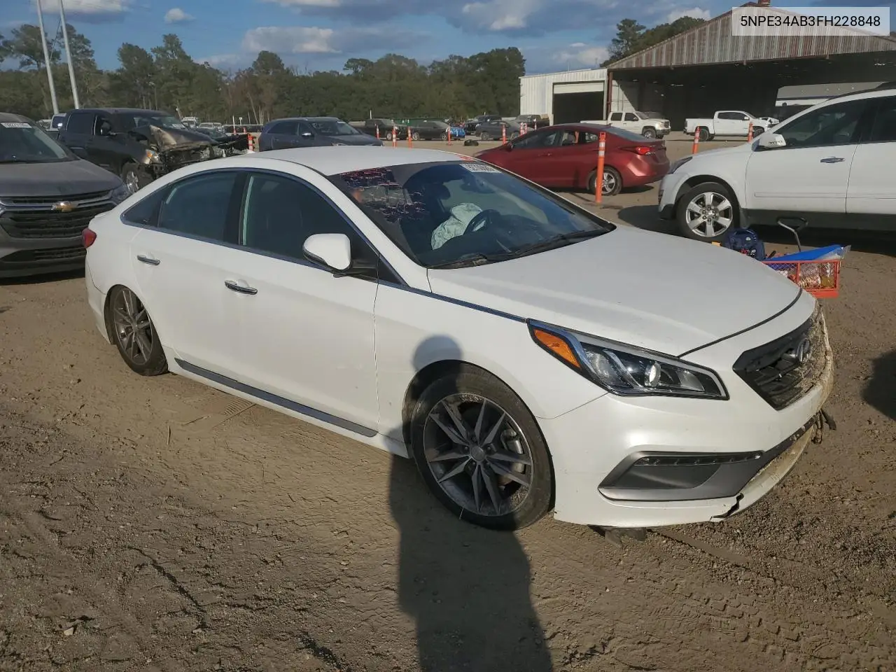 5NPE34AB3FH228848 2015 Hyundai Sonata Sport